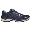 Lowa Hiking-Travel Shoes Innox Pro Low GTX (All-Terrain, Synthetic/Textile, Waterproof) Navy Blue/Salmon Women